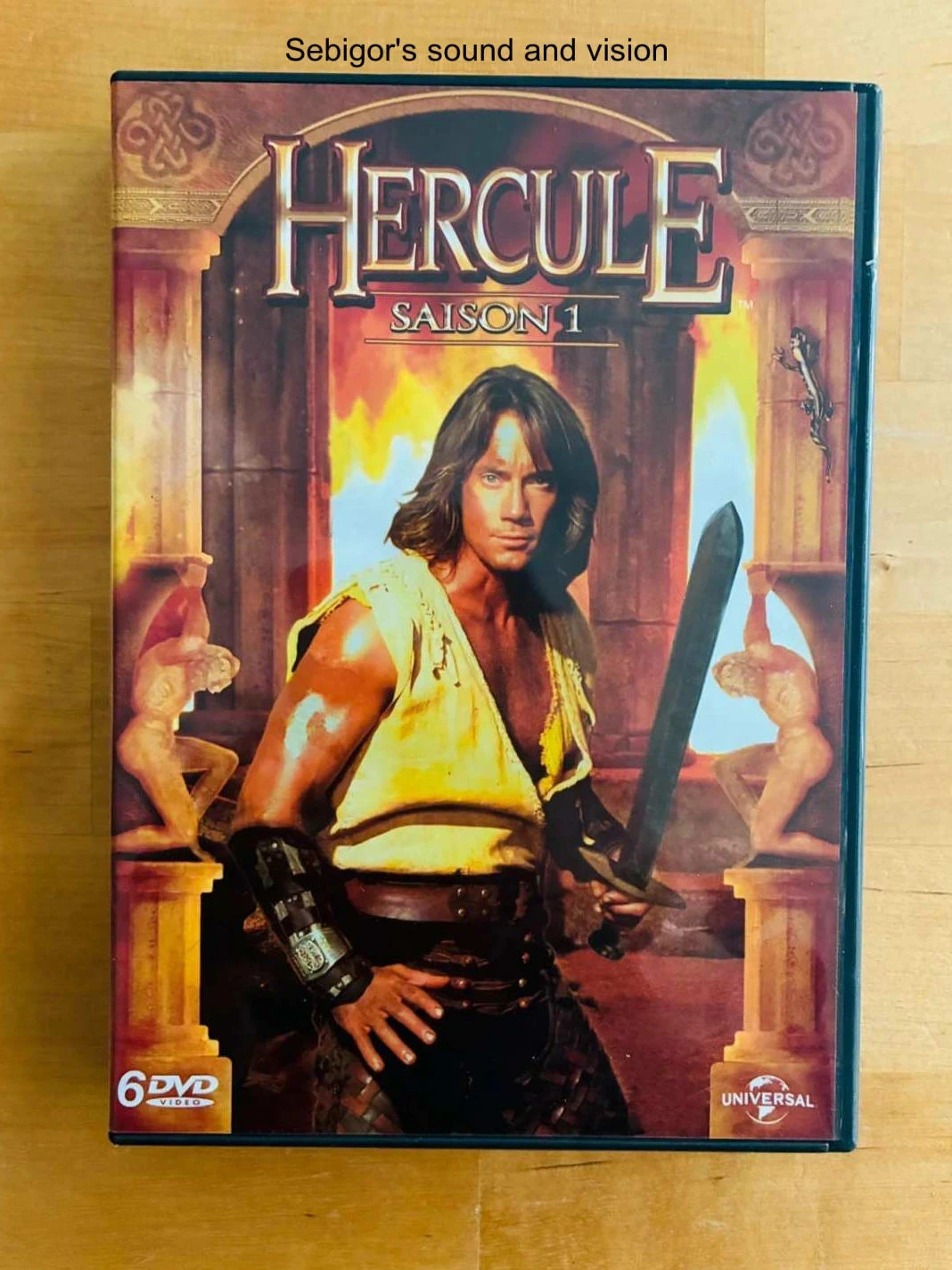 Coffret 6 DVD série Hercule intégrale saison 1.